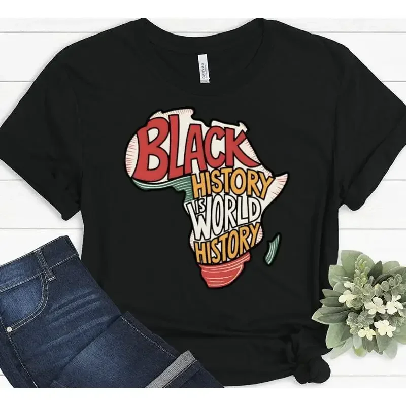 La historia negra es historia mundial, las vidas importan Sh