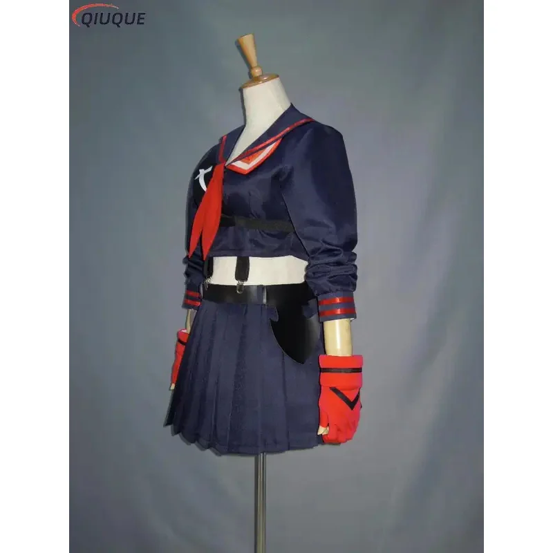 Disfraz de Anime japonés KILL La KILL, disfraz de Ryuko Matoi, Disfraces de Halloween, uniforme de fiesta para mujeres y niñas, hecho a medida