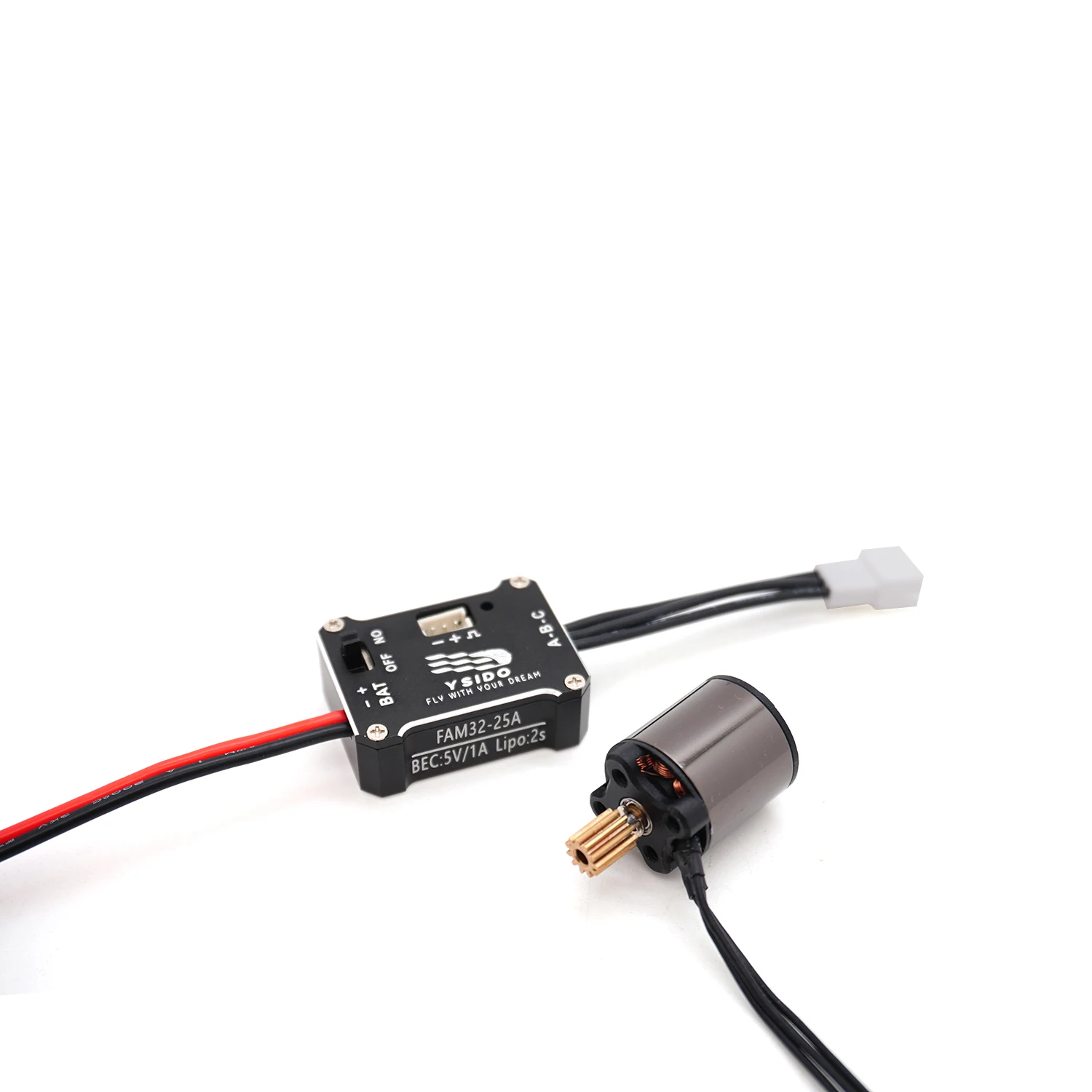 YSIDO 25A ESC 및 1212 3500KV 모터 브러시리스 콤보 TRX4M SCX24 FMS FCX18 FCX24 1/18 1/24 RC 크롤러 클라이밍 액세서리