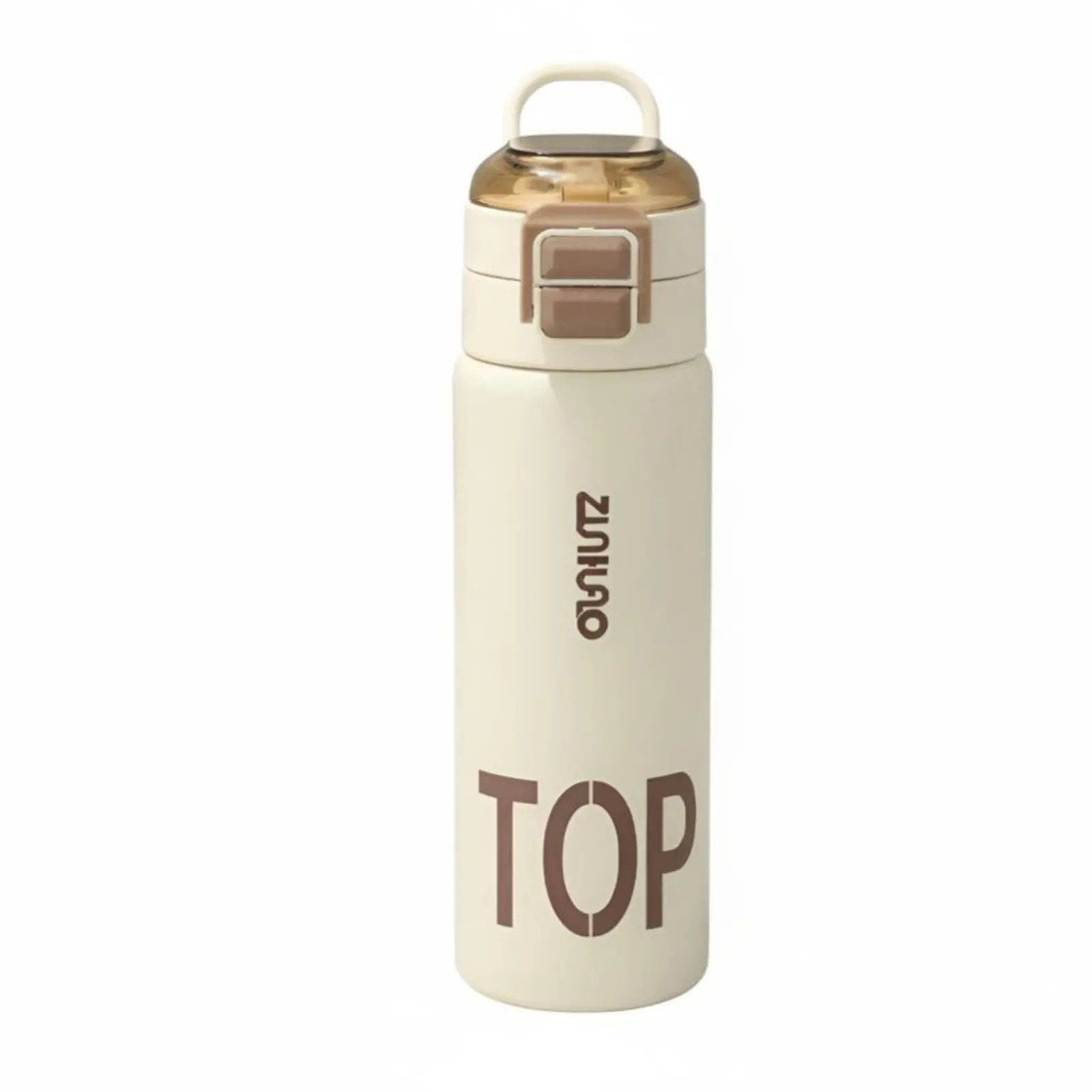 316 Stainless Steel Insulated Bottle, Double Spout, Hinged Lid, Matte Finish, Gift for Children