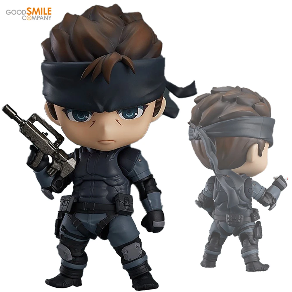 

Original in Stock Good Smile Company Nendoroid (#447) Metal Gear Solid - Solid Snake Anime Figure Action Figure Garage Kit
