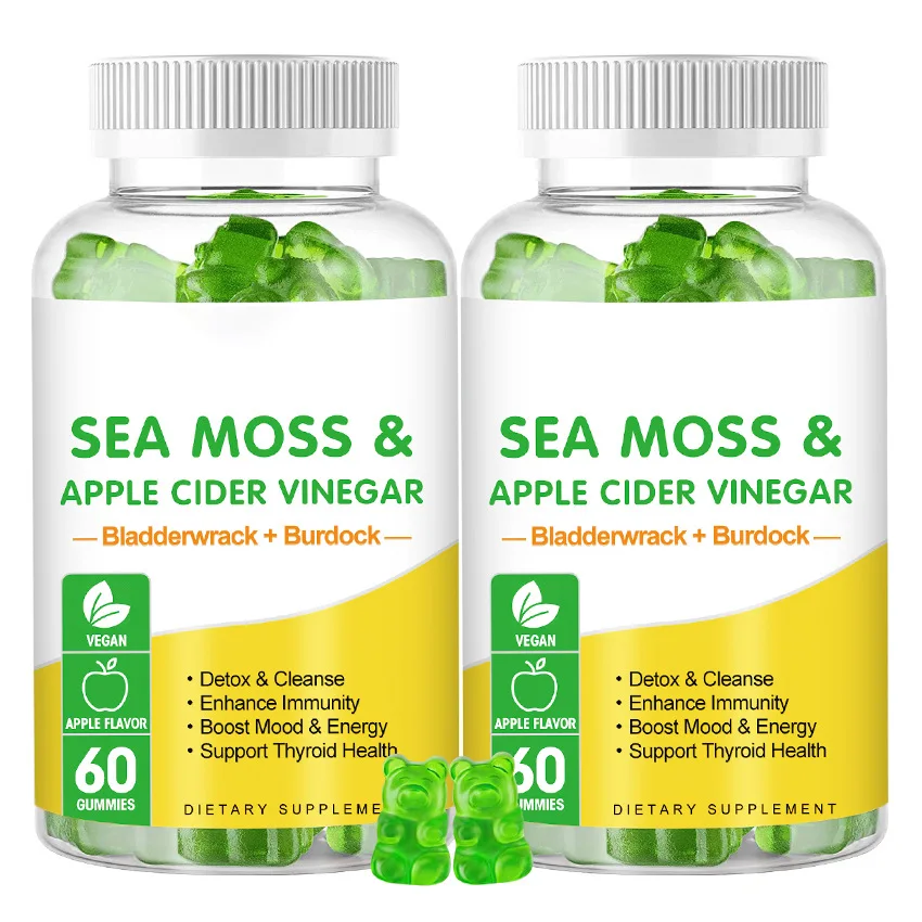 

2Bottles Seaweed Soft Sugar Enhances Aging Eliminates Toxicity Loses Weight Health Food Immunity Resists Support Thyroid Health