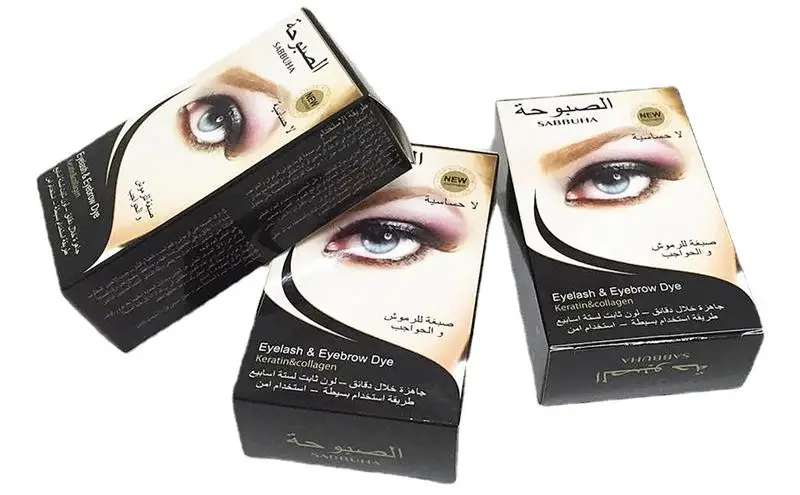 Wenkbrauwverf Kit Wimper- en Wenkbrauwverf Tint Kit Waterdicht Snelle Tint Brow Dye Wimpers Langdurige Mascara Wenkbrauwen Make-up