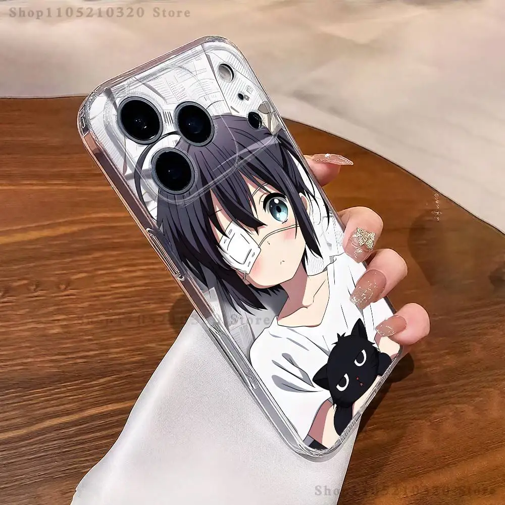 Anime R-Rikka T-Takanashi Phone Case For iPhone 17,16,11,15,13,14,12,Air,Mini,Plus,Pro,Max,Plus,E Clear Soft Shell