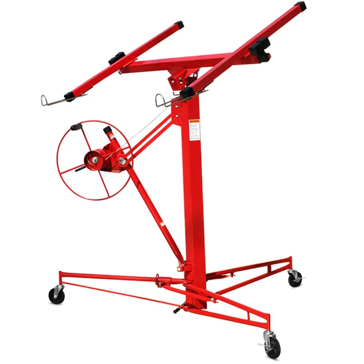 

Construction Stilts and Lifter Tool Ceiling Lip Lifts Drywall Panel Hoist Jack