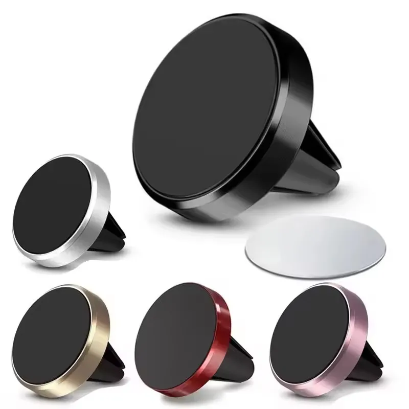 

Car Air outlet Magnetic Phone Holder in Car Stand Magnet Cellphone Bracket Car Magnetic Round Holder For iPhone Samsung Huawei