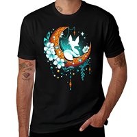 Moonlight Fox - Lunar Polar Fox T-Shirt rapper graphic tees Louboutins oversized t shirt men