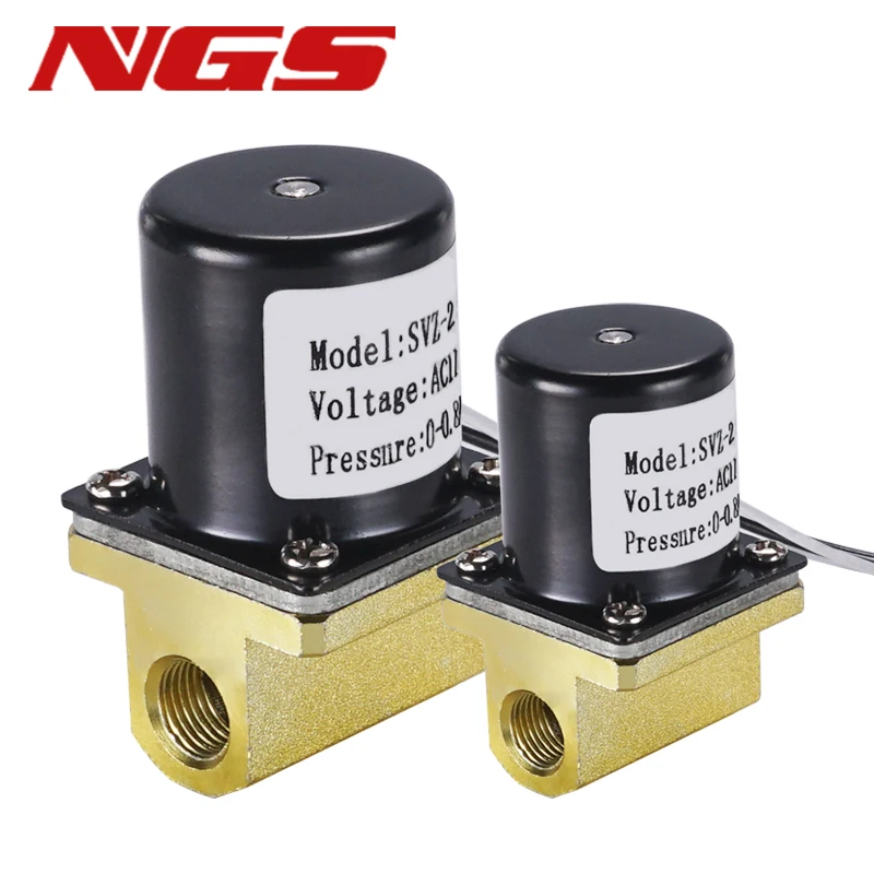 

SVZ-2.5L Argon arc welding machine solenoid valve G1/8 0~0.8mpa for Water Gas Aron CO2 Electric Magnetic Valve