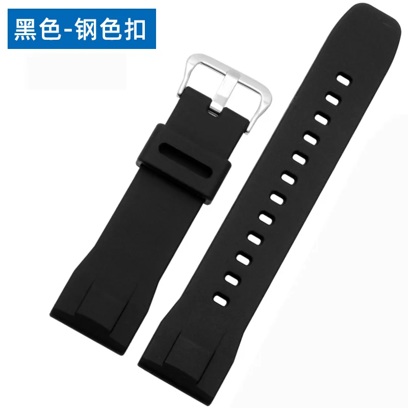 For Casio 5497 PRG-600 650Y strap 5571 PRW-6600Y/YB watch band soft sports waterproof nylon silicone watch strap for men 24mm