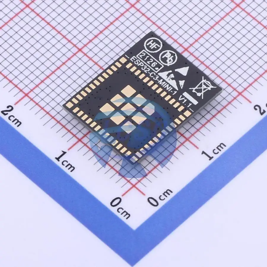 Moduli WiFi ESP32-C3-MINI-1-H4 SMD,13.2x16.6mm moduli originali in stock