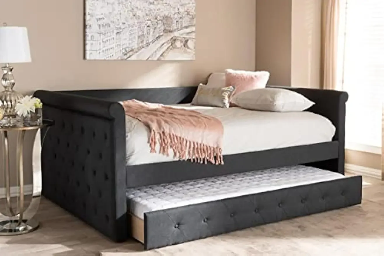 Beds Tufted Queen Daybed With Trundle 89.76