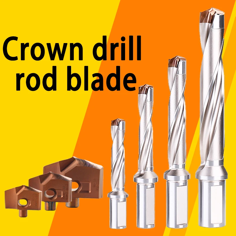 3d/5d/8d/10d Interne Koeling Carbide Bit Niet-Standaard Diameter 10-31.0Mm Jcd Crown Drill Twist Boor Kroon Boorstang Blad