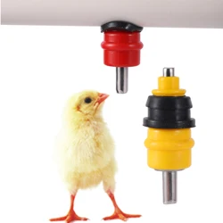 10Pcs Quail Pigeon Bird Waterer Chicken Waterer Nipple Drinkers Nipples Automatic Water Dispenser Poultry Farming Equipment