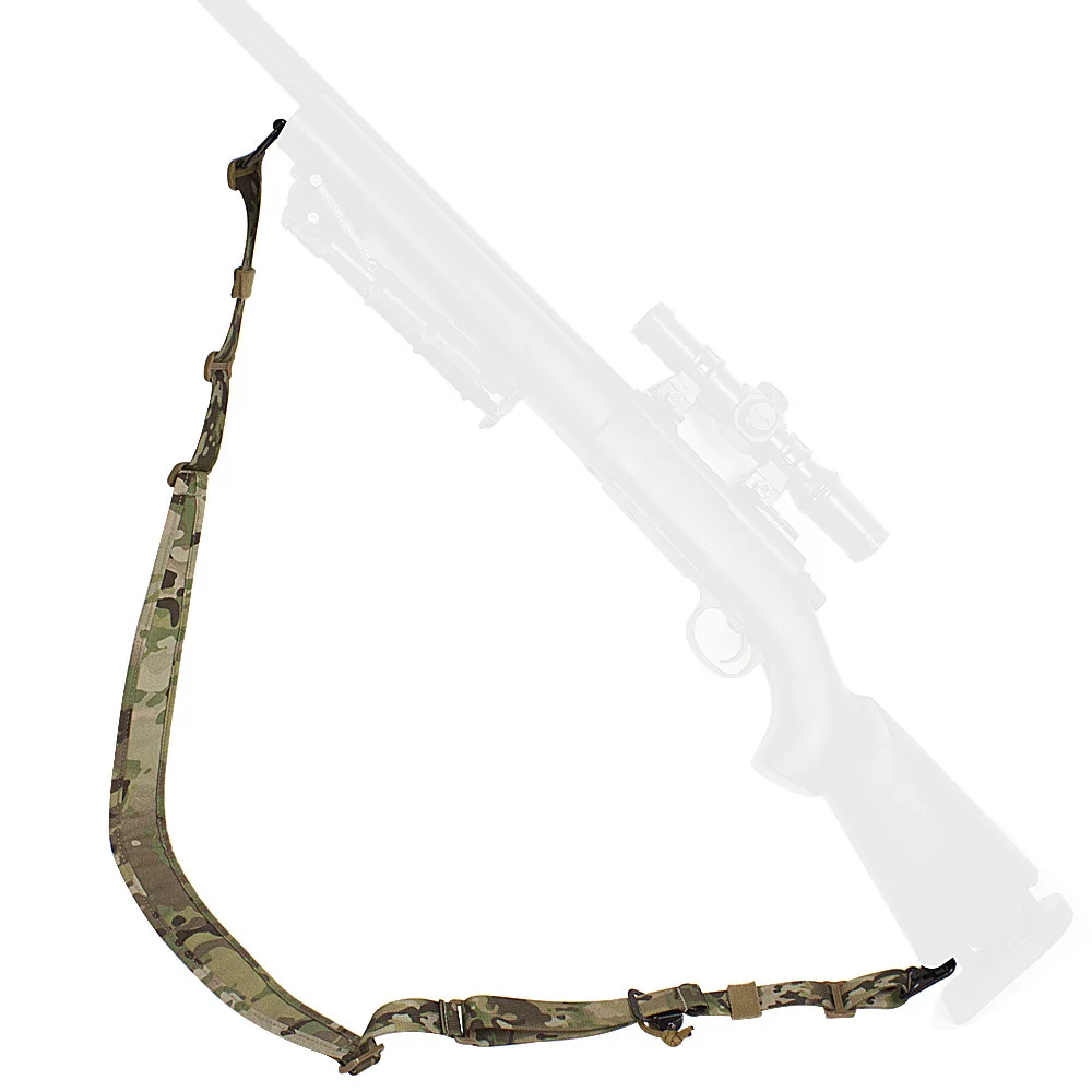 Multifunktionaler amerikanischer taktischer Doppelpunkt-Waffenseilgurt, Schultergurt, Nylonmaterial