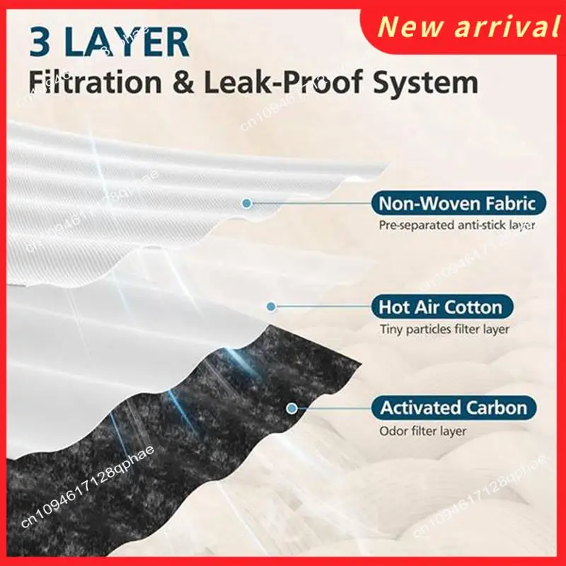 N89R Staubsaugerbeutel passend für Eufy Omni C20 Ersatzteile Staubbeutel mit großer Kapazität