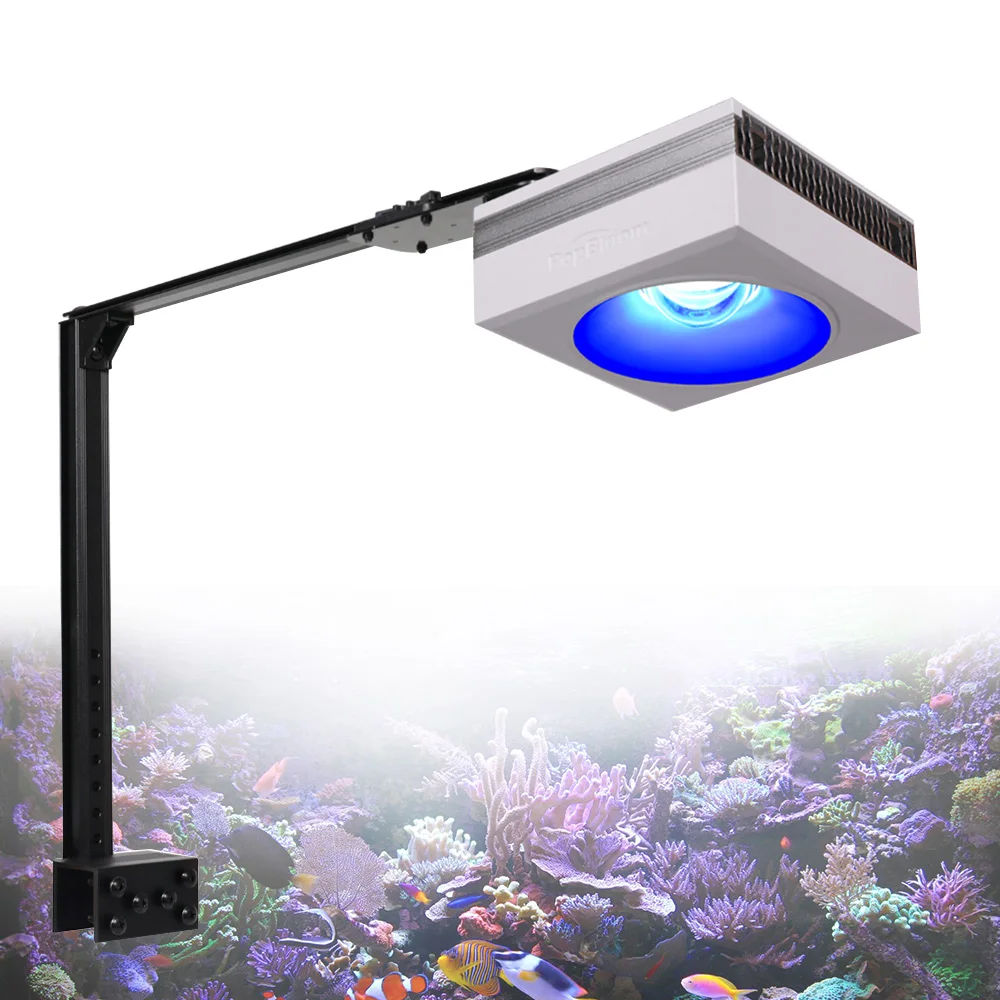 PopBloom-Aquarium Light, Fish Tank Lighting, Marine Aquarium Lamp for Coral Reef, SPS/LPS Grow Seawater, Marine Tank, RS90