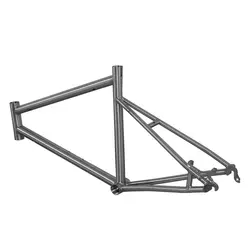 Titanium Alloy MIni Velo Bike Frame, Small Wheel, Outer and Inner Wiring5