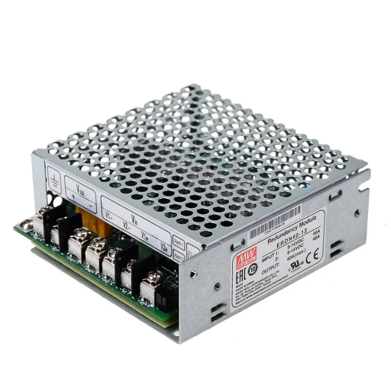 ERDN40 40A MEAN WELL Enclosed Type Redundancy Module ERDN40-12 ERDN40-24 ERDN40-48 Switching Power Supply
