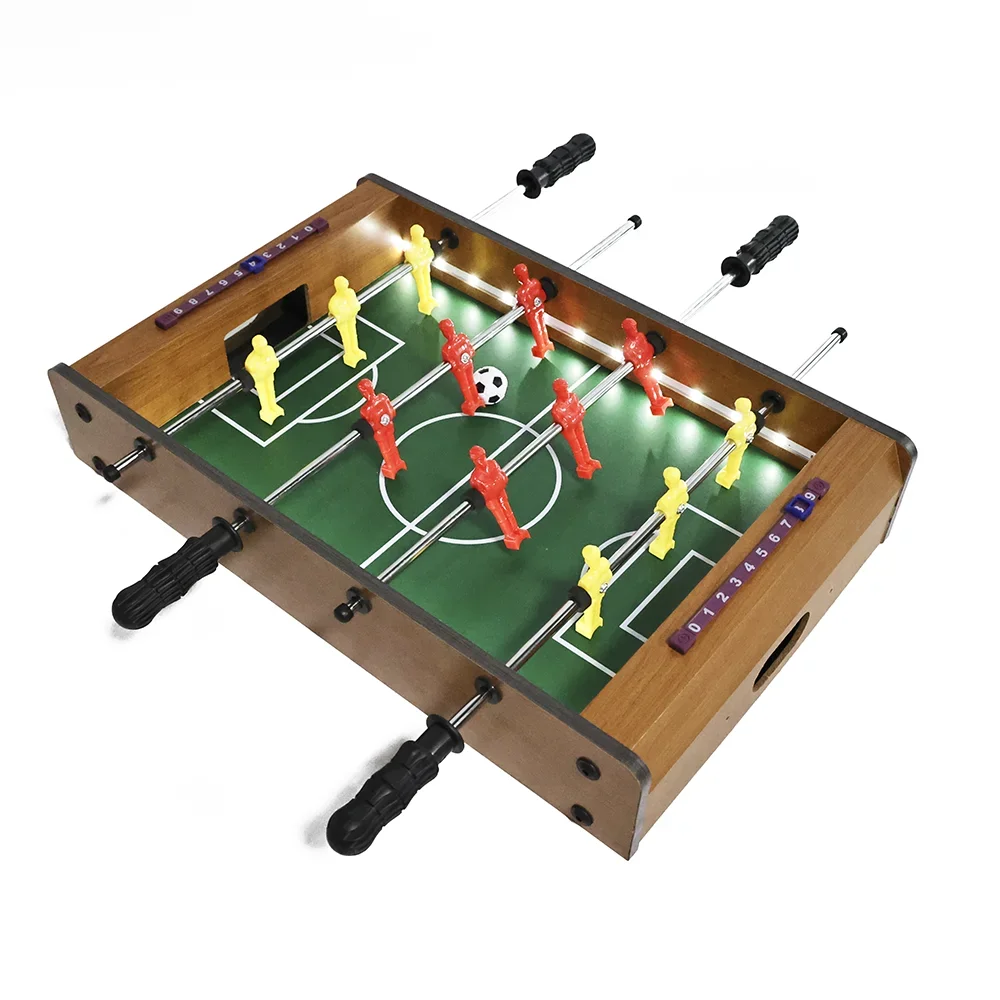 Sport Family Play Toy Football Table Game OEM Foosball Table Wooden Mini Soccer Indoor Wholesale Top Quality Parent-child Unisex