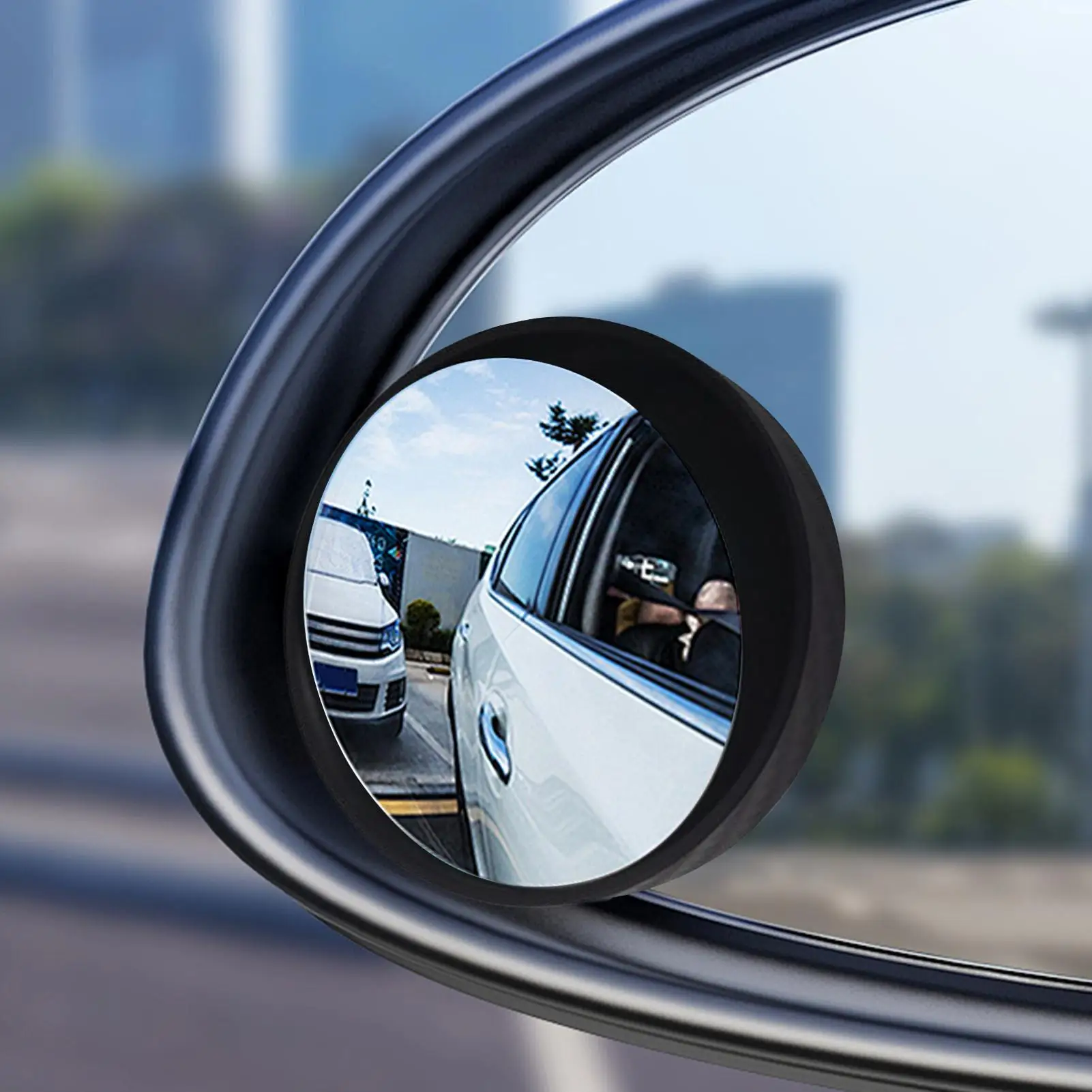 

Universal Car Blind Spot Mirror, 360 Degree Adjustable Rainproof Side Mirror with 150 Degree View for All Cars SUV Truck Trailer