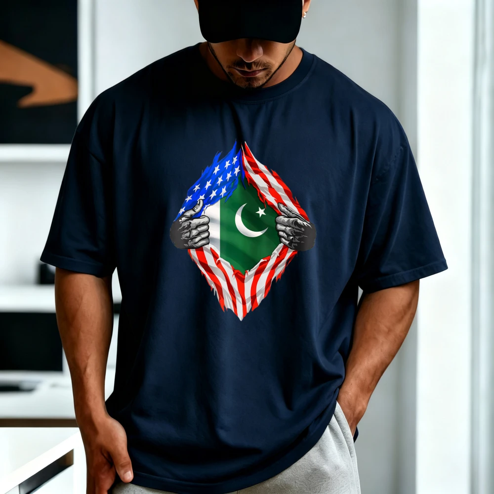 Pakistan-Amerika-Flaggen-Grafi – Women Fashion Pakistan Bewertung und Preis