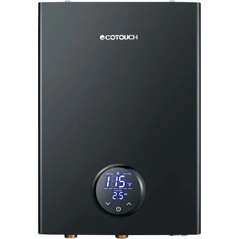 Electric Tankless Hot Water Heater, ECOTOUCH 18kW on Demand Instant Water Heater 240V, ETL Certificated Self-Modulation