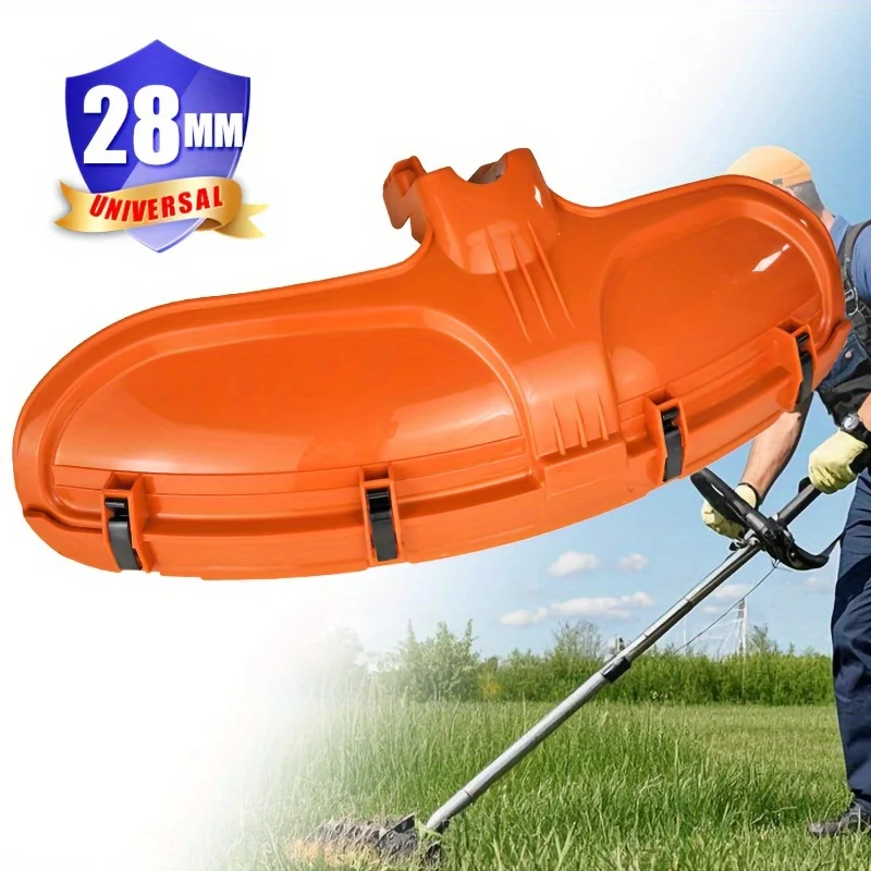 

Upgrade Durable HUS Guard 28mm/1.1inch Lawn Mower Fender Protective Guard for Grass Trimmer & Brush Cutter Lawn Mower
