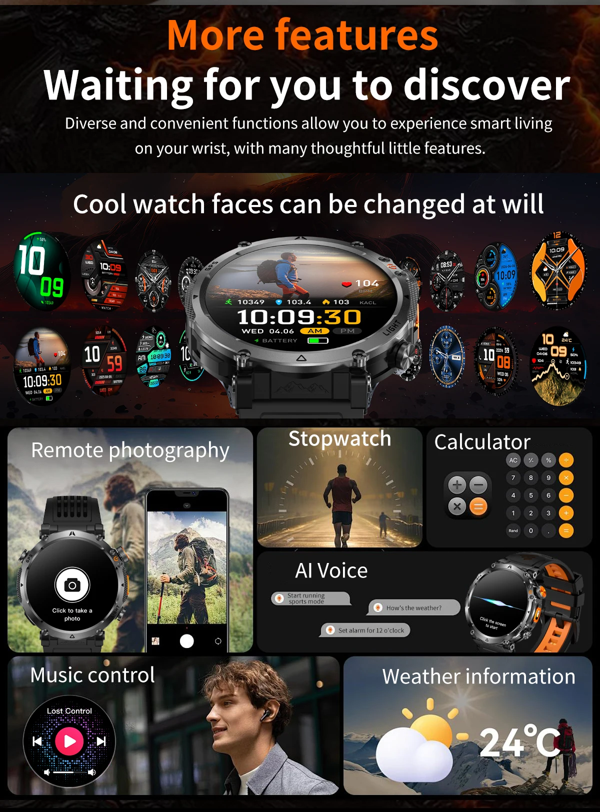 2026 New T-Rex3 Pro 850mAh Battery Smart Watch GPS path 5ATM Waterproof Sports Run tracker Outdoors Compass Military Smartwatch