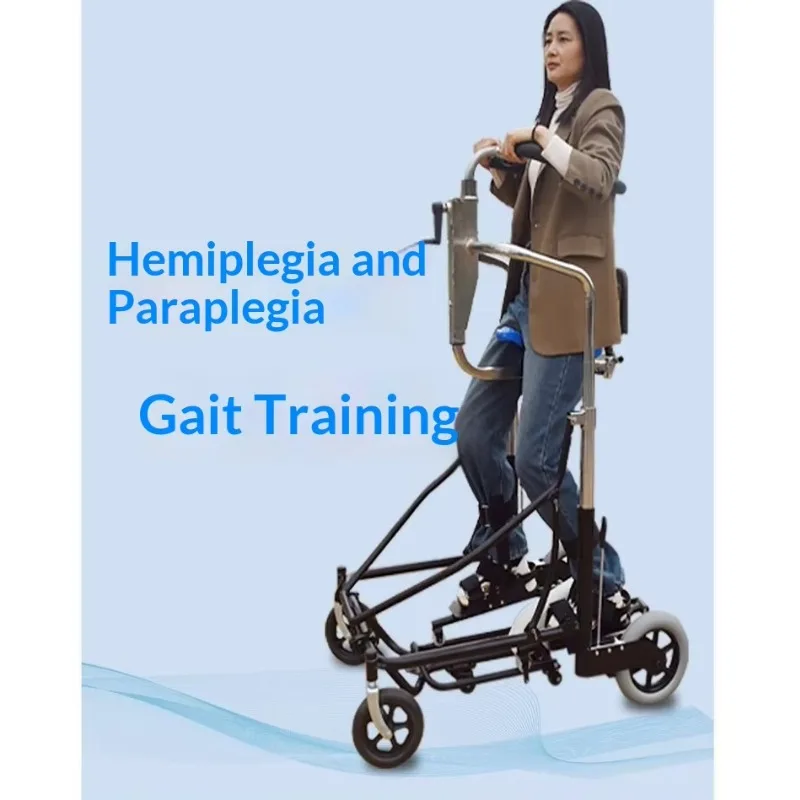 Adjustable Gait Trainer Walker 2025 Home Care Hospital Disabled Rehabilitation Equipment Standing Walking