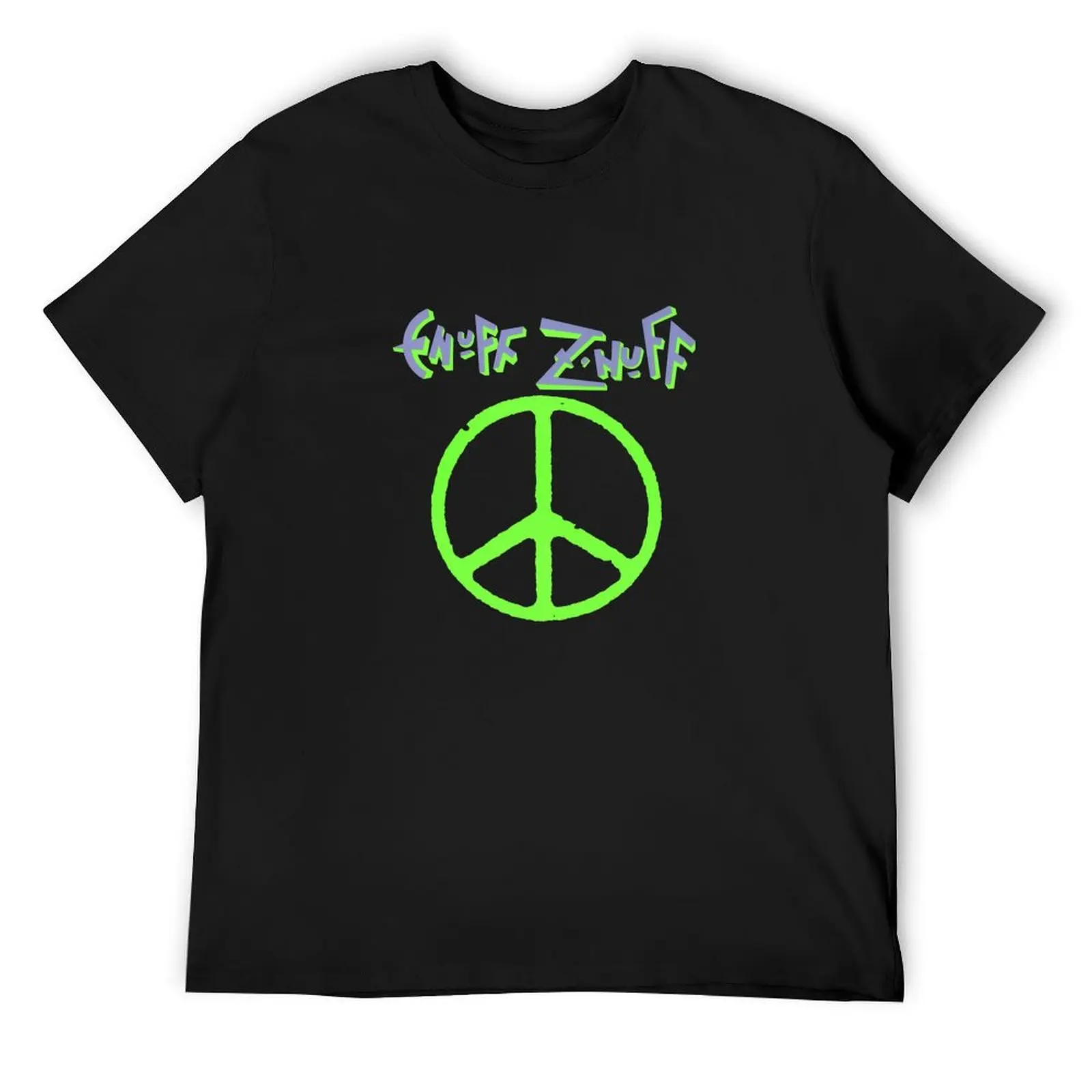 

Enuff Z&x27; Nuff American Rock Band 1989 Album Logo Design T-Shirt shirts graphic summer tops quick-drying mens t shirts
