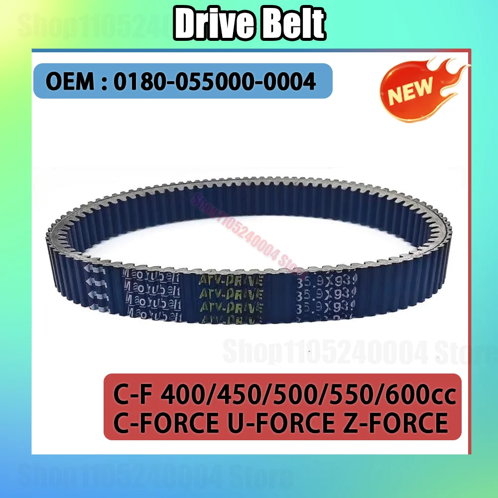 For CF ATV UTV MOTO 450 500 520 550 600 Kevlar Material Drive Belt Part Number 0180-055000-0004 Size 35.9*939