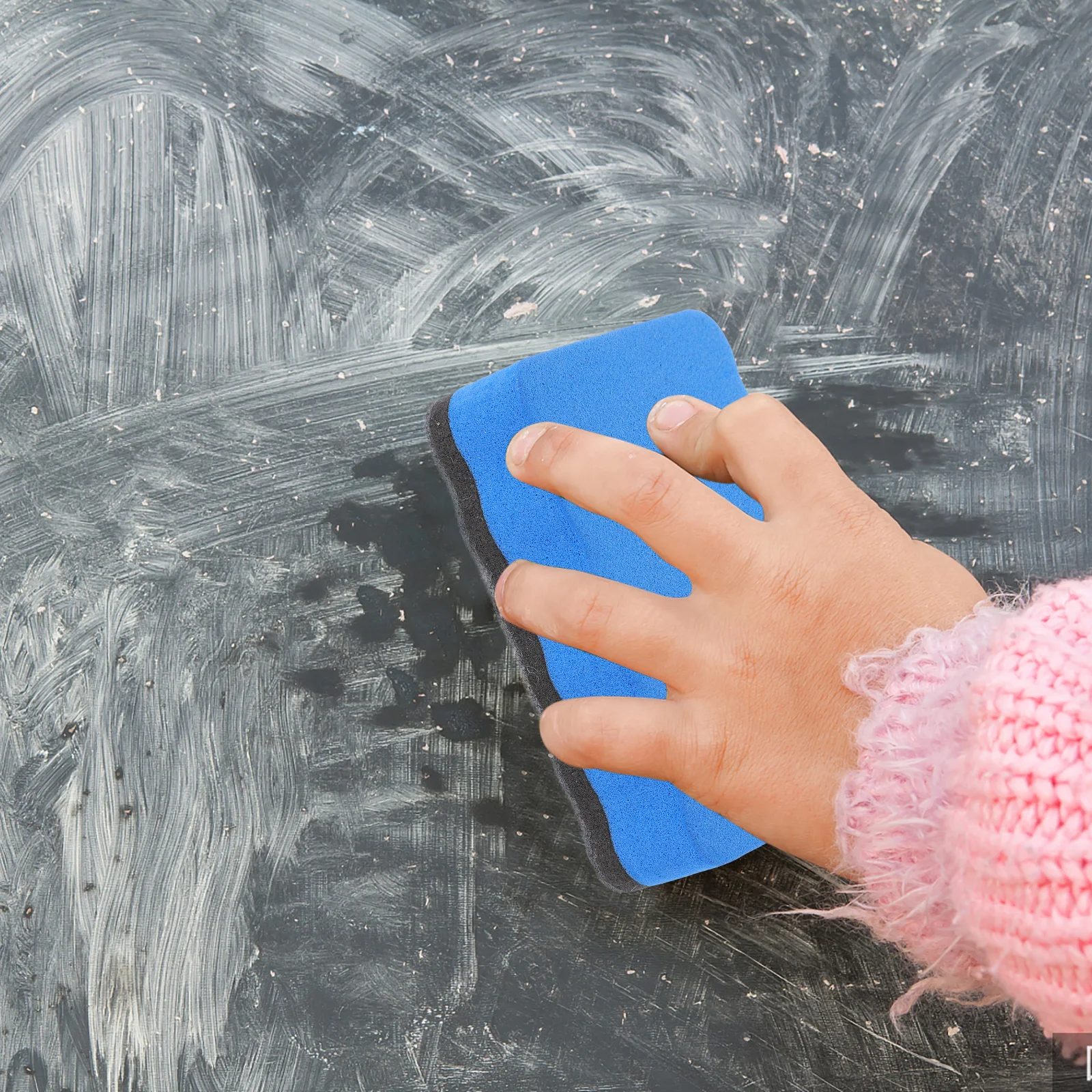 3Pcs Whiteboard Eraser Reusable Dry Erase Tool Eva Material Office Classroom Home School Use Washable Lightweight Non Toxic