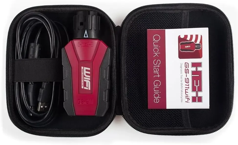 أداة تشخيص WiFi GS-911 للدراجات النارية BMW - خدمات تصل إلى 10 فين - الوصول عبر WiFi أو USB - متوافقة مع iOS وMAC. #3