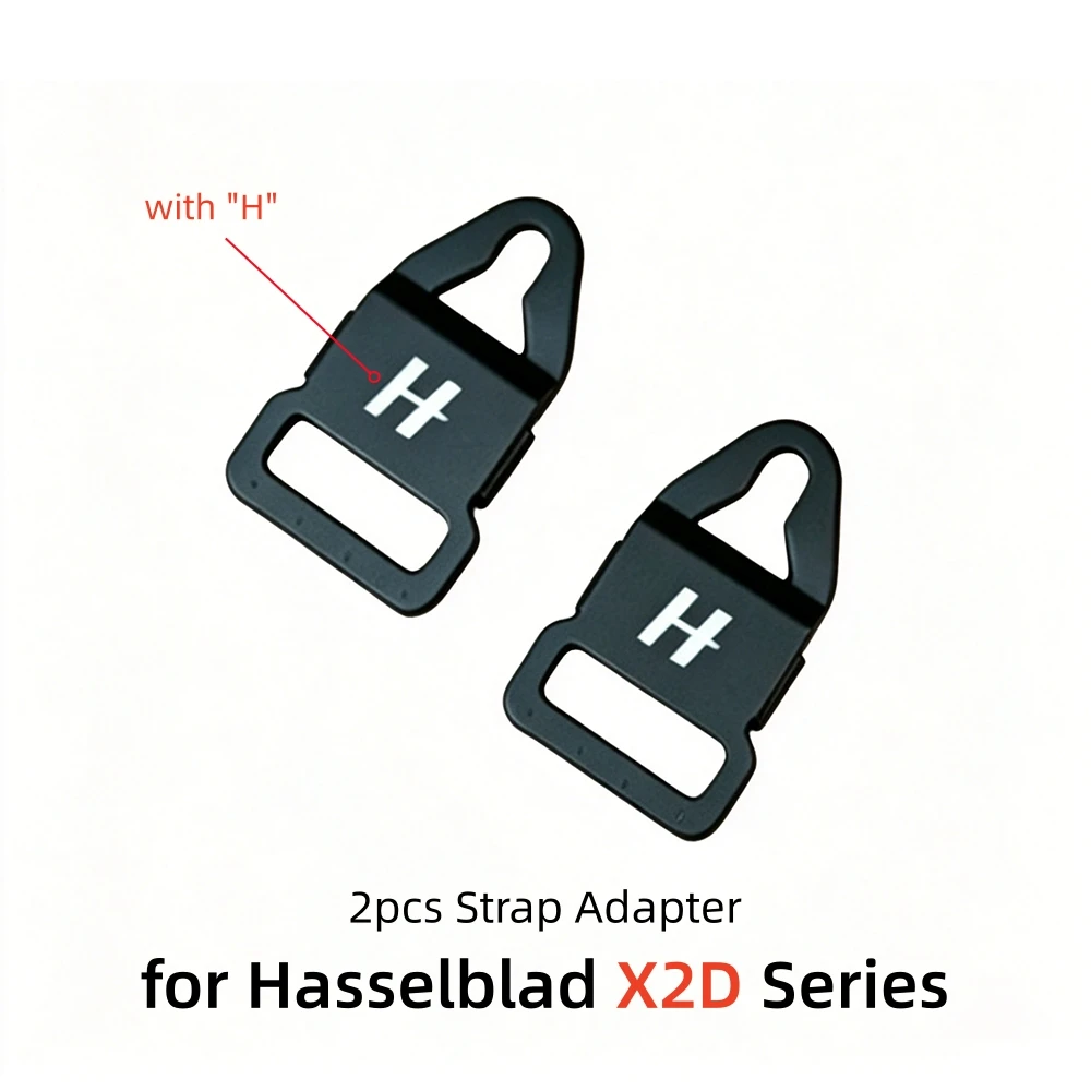 2 adaptateurs de sangle pour appareil photo, boucle en H pour Hasselblad 500C 500CM 501CM 503CX 503CW X2D II Pentax 645N 645N2 Bronica ETR