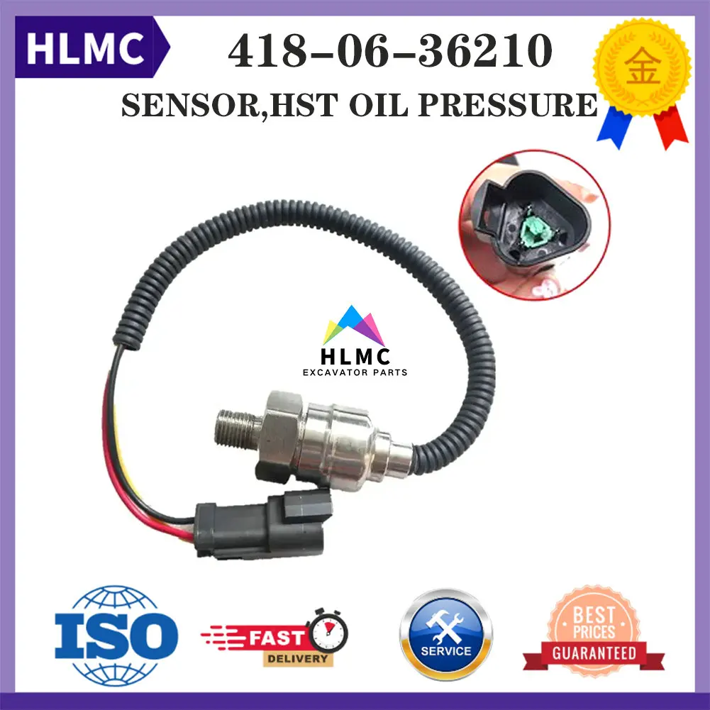 

418-06-36210 Oil Pressure Switch for Komatsu WA150-5 WA150-6 WA200-5 WA200-6 WA200-7 WA200-8 WA250-5 WA250-6 Wheel Loader