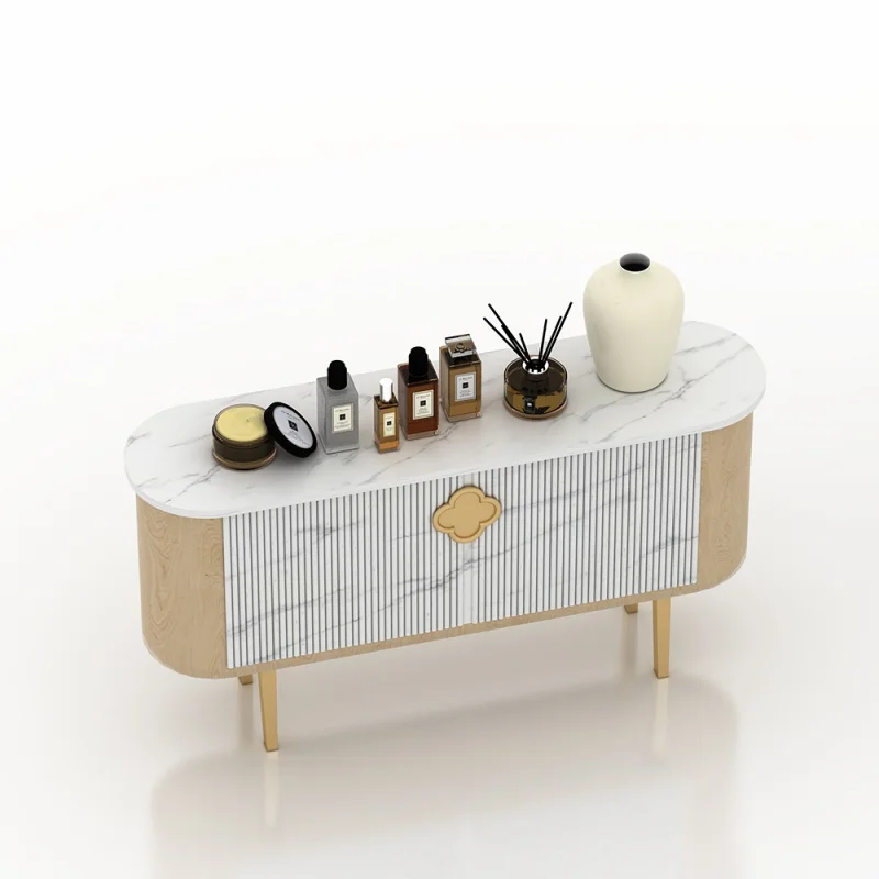 Custom. hot makeup counter perfume show furniture oak wood beauty salon cosmetic product display stands countertop