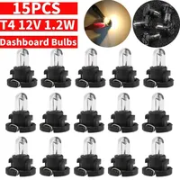 30-5PCS T4 Universal 12V Car Dashboard LED Bulb Auto Interior Lighting Reading Bulbs for Toyota Honda Nissan Replacement Bulbs