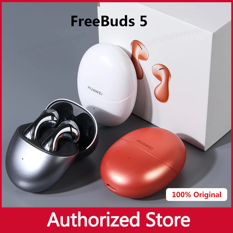 2023 New 100% Original Huawei FreeBuds 5 TWS Headset Wireless Bluetooth Headset Half In Ear Comfort Noise Reduction