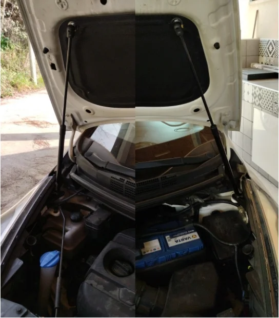 

2PC Hood Damper for Naza Citra KIA Carens RP A4 Rondo RP 2013-2020 Front Bonnet Modify Gas Struts Lift Support Shock Piston Rods