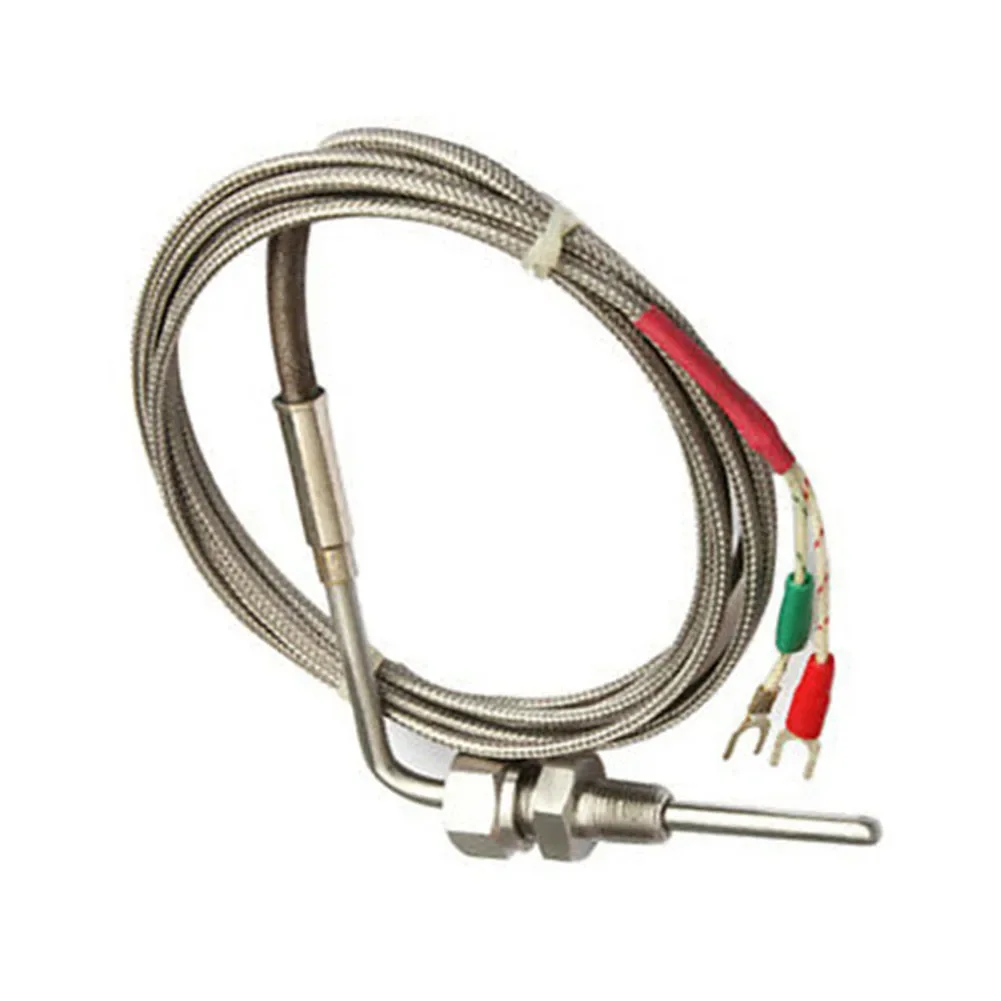Imagem -03 - Sonda do Sensor de Temperatura do Termopar tipo Egt k para Controlador de Temperatura de Aço Inoxidável Rosca Npt 1200 ° Cabo c 2m