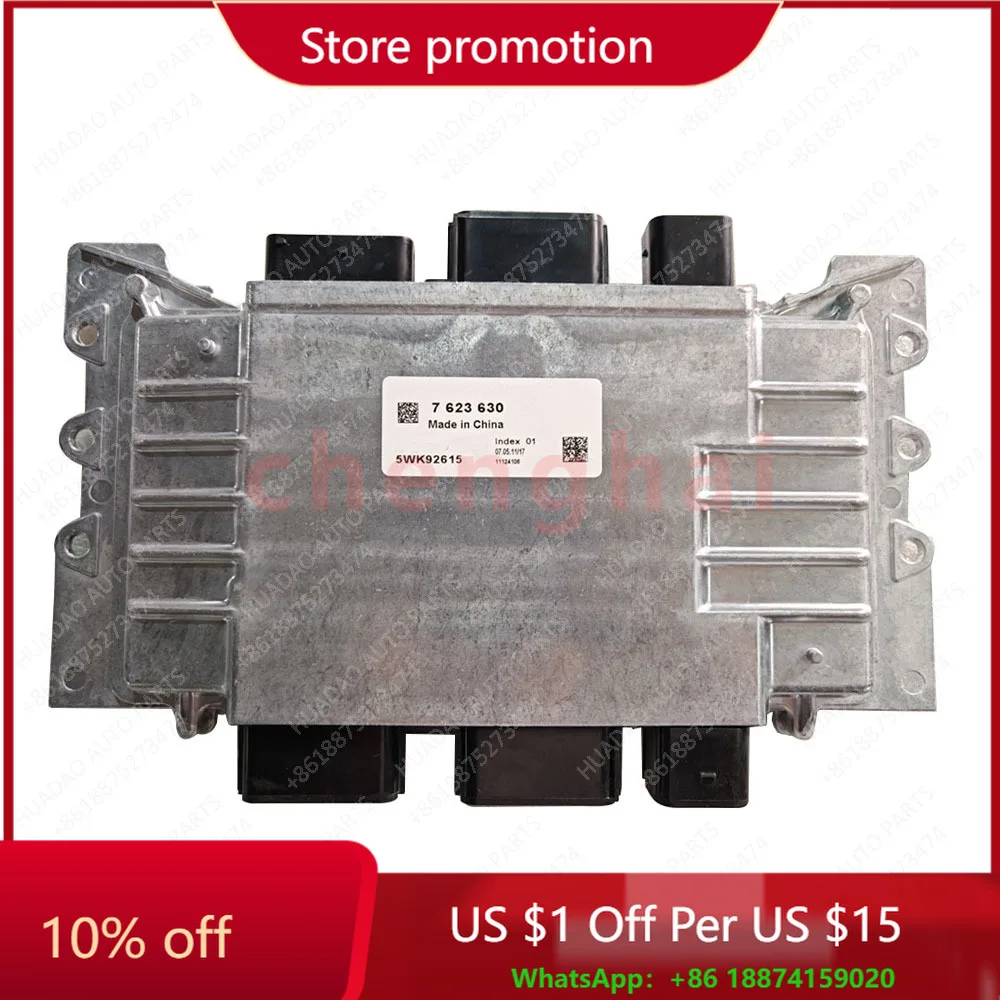 

New Car Engine Parts Electronic Engine Control Unit Computer Board ECU Applicable for BMW 5WK92615 DME MSV90 7623630