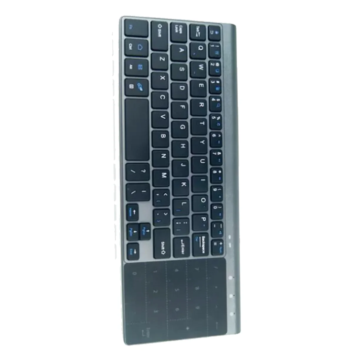 AB01 Keyboard Mini Nirkabel Bluetooth dengan Touchpad Numerik untuk Notebook PC Smart TV Portabel 59 Tombol Keyboard Mini Nirkabel