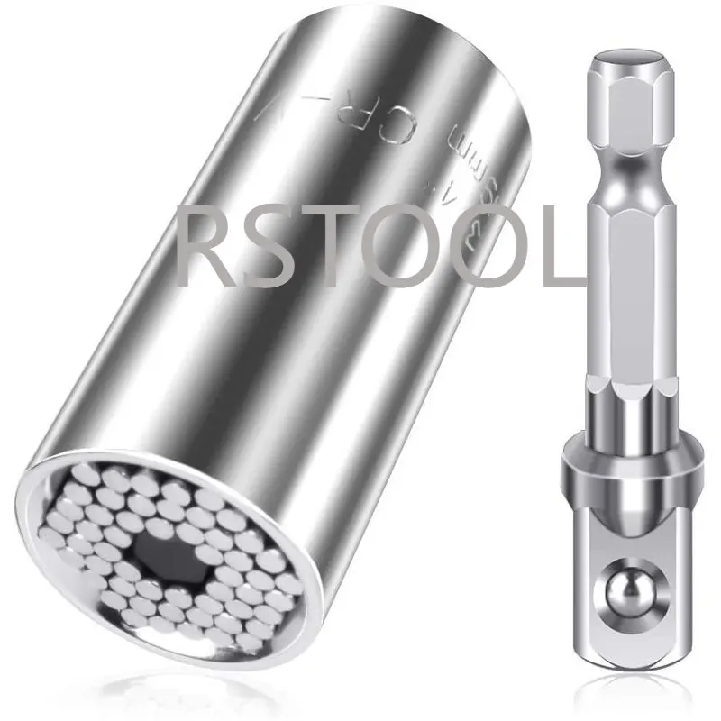 Chiave dinamometrica universale 7-19mm testa a bussola manicotto universale multifunzione