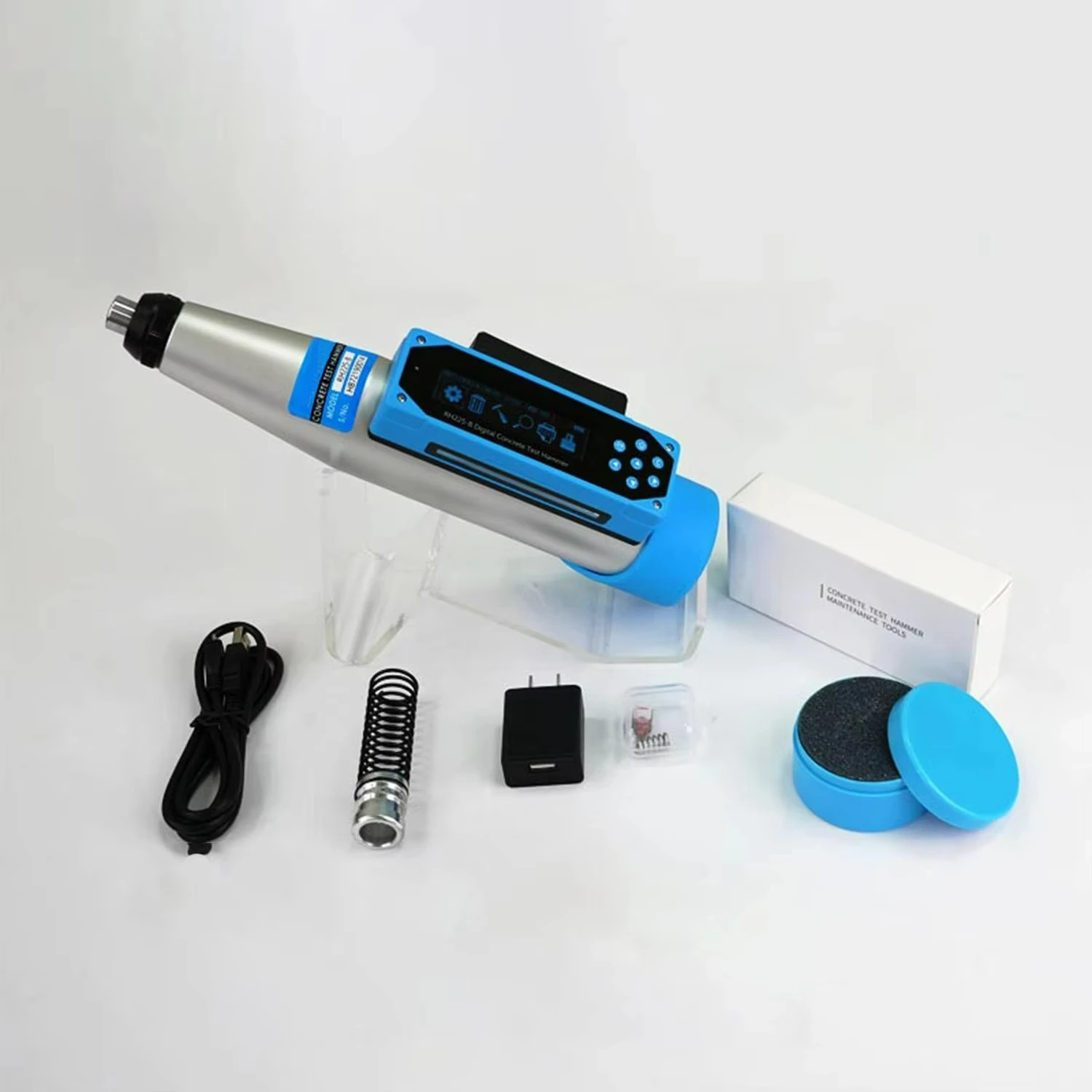 

RH225-B Digital Sclerometer Schmidt Concrete Hammer Test