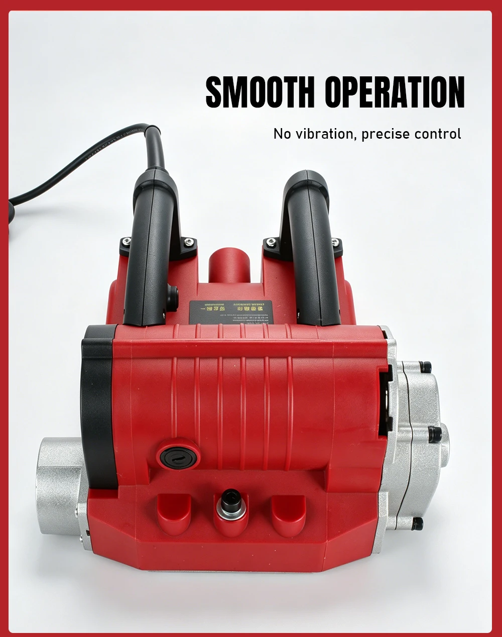 Electric Wall Planer Handheld Wall Planing Machine Dust-Free Shovel Concrete Too