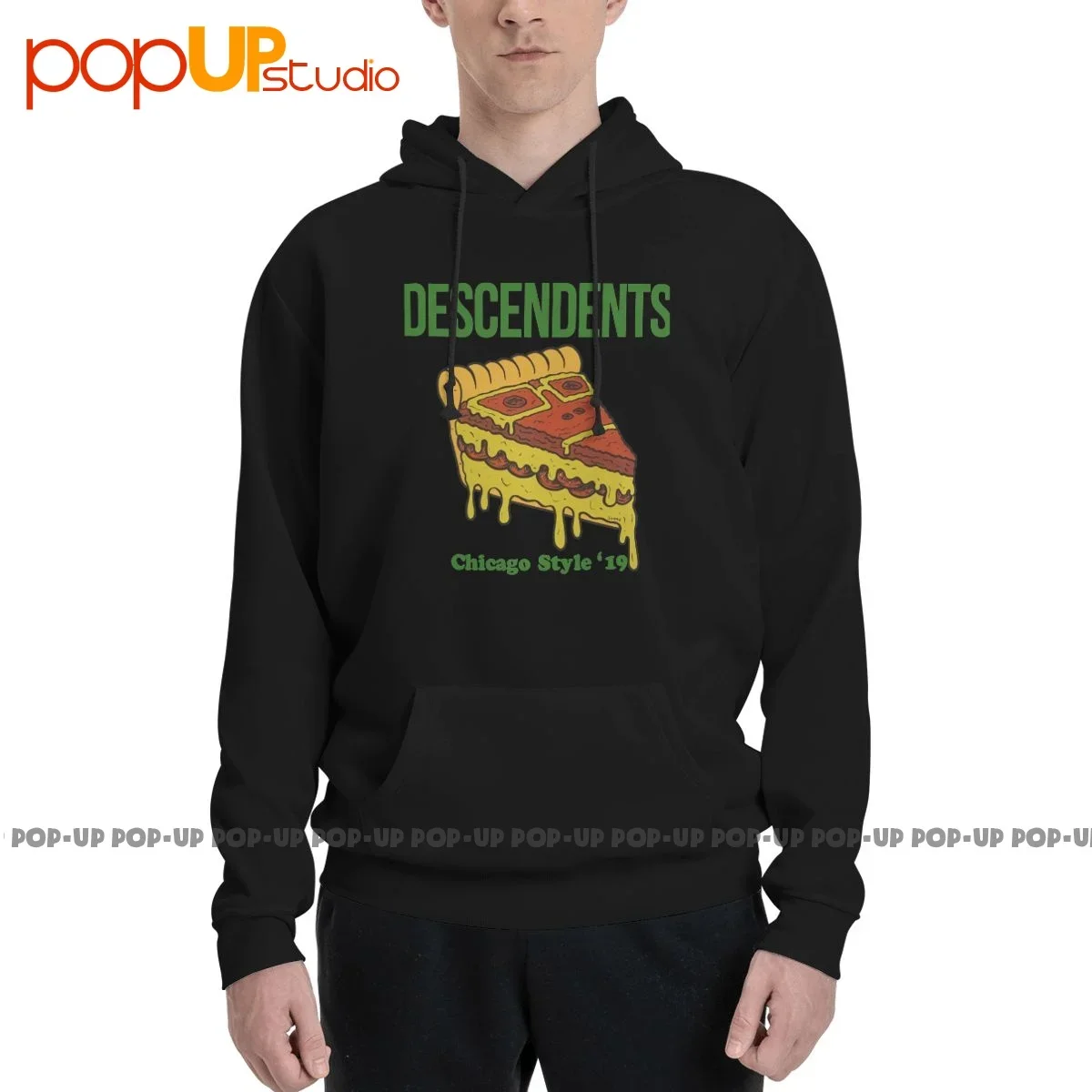 Descendents Chicago Riot Hoodie Sweatshirts Hoodies Rare Casual All-Match Best Seller