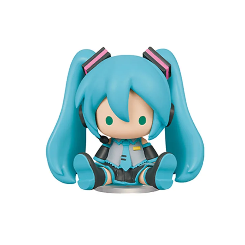 Original Re-Ment Hatsune Miku Petadoll Piapro Bean Eye Megurine Luka Kaito Blind Box Kids Collectible Model Ornaments Toy Gifts