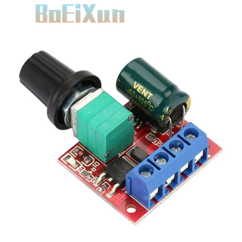 

5pcs DC-DC 4.5V-35V 5A 90W PWM DC Motor Speed Controller Module Speed Regulator Control Adjust Board Switch