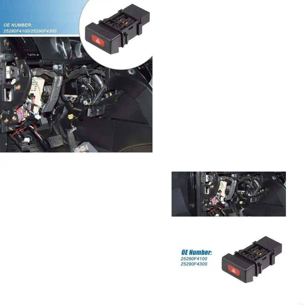 25290-F4100 25290F4300 para interruptor indicador advertencia reemplazo 1996-2000