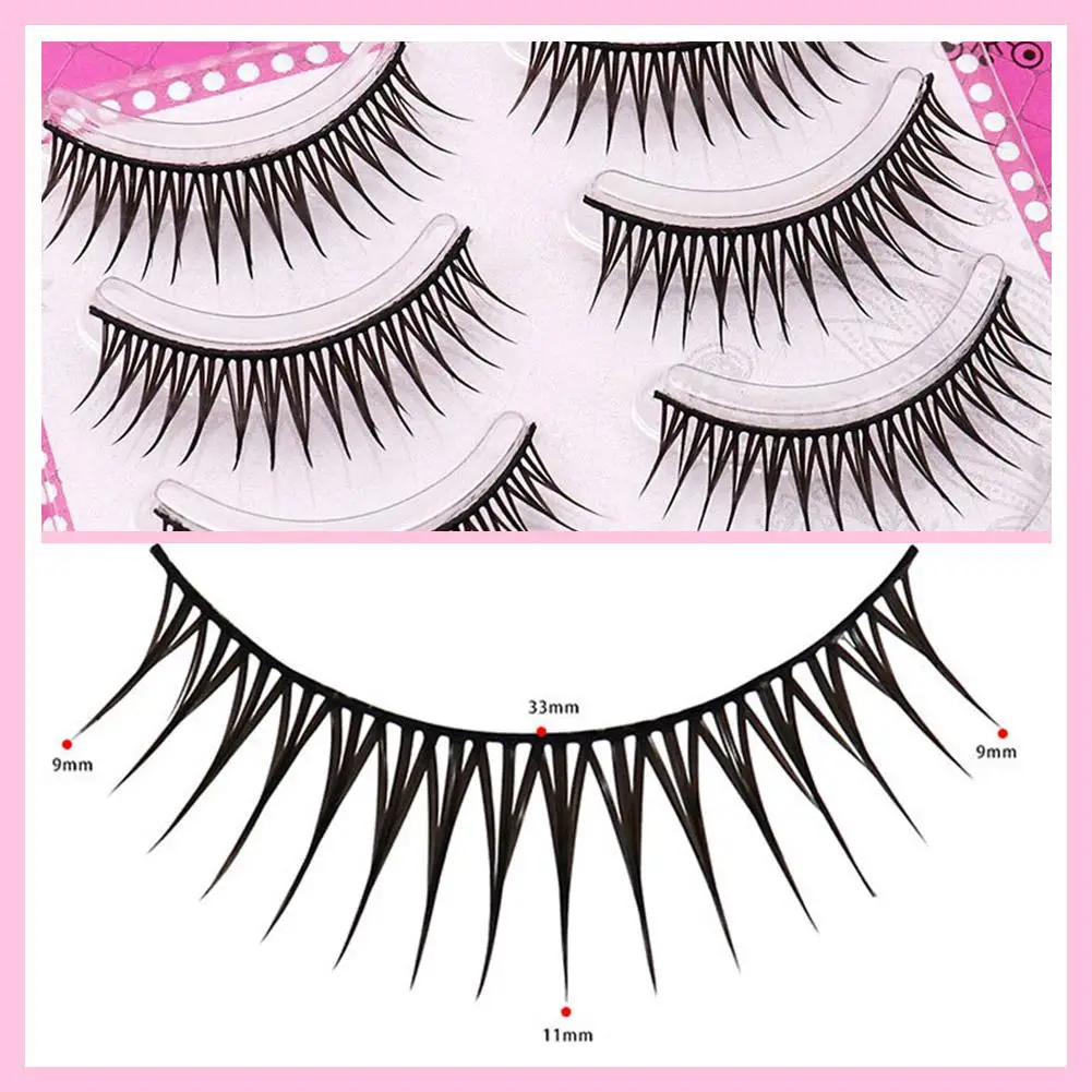 Natural Full False Eyelashes Strip Soft 3D Mink Lashes Fluffy Fake Eyelashes Extension Faux Cilios Makeup maquillaje ﻿